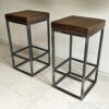 Tabouret de bar artisanal