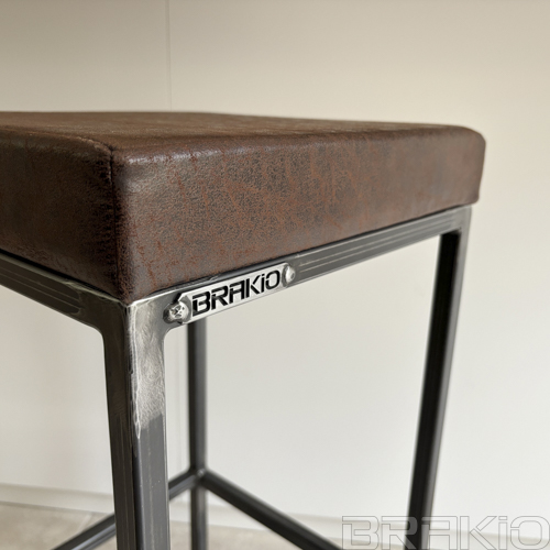 Tabouret de bar cuir