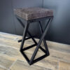 Tabouret de bar gris